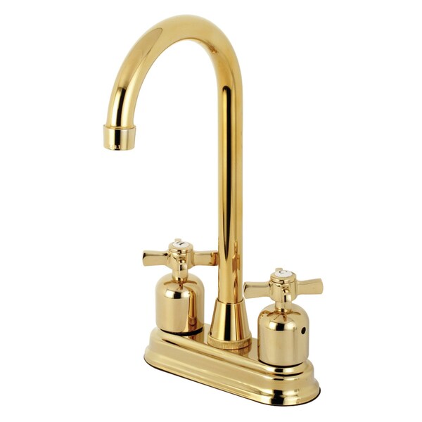 KB8492ZX Millennium Bar Faucet, Polished Brass